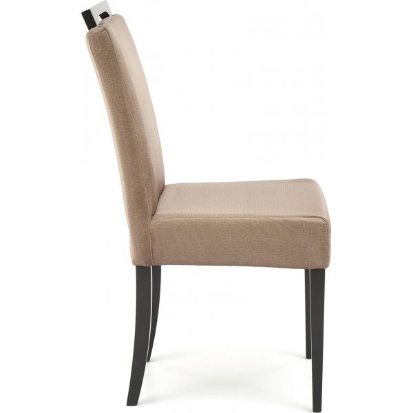 Chaise de salle à manger Elliott - Beige/noir Chaise de salle à manger Elliott - Beige/noir