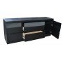 Ampere TV-bnk 160 Svart