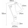 Magneto bordslampa - Gul
