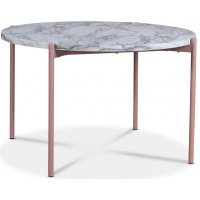 Aspö matbord Ø120cm - Ljus marmor/rosa Aspö matbord Ø120cm - Ljus marmor/rosa