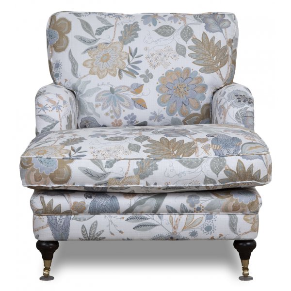 Howard Spirit divanfåtölj i blommigt tyg - Eden Parrot White/beige Howard Spirit divanfåtölj i blommigt tyg - Eden Parrot White/beige