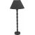 Pied de lampe Chlo - Noir - 48 cm