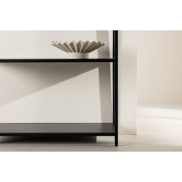 Montevideo hylla - Svart