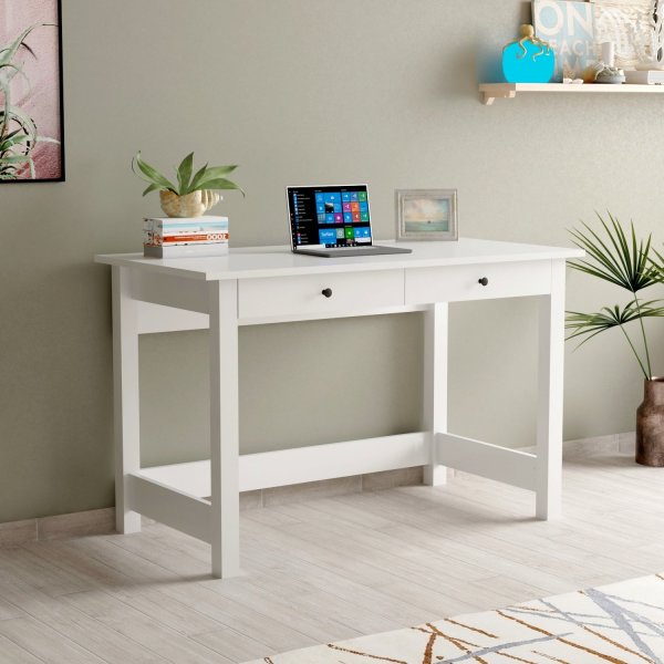 Bureau Paris 120 x 60 cm - Blanc