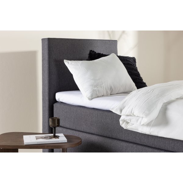 Toledo bed 90 x 200 cm - Donkergrijs