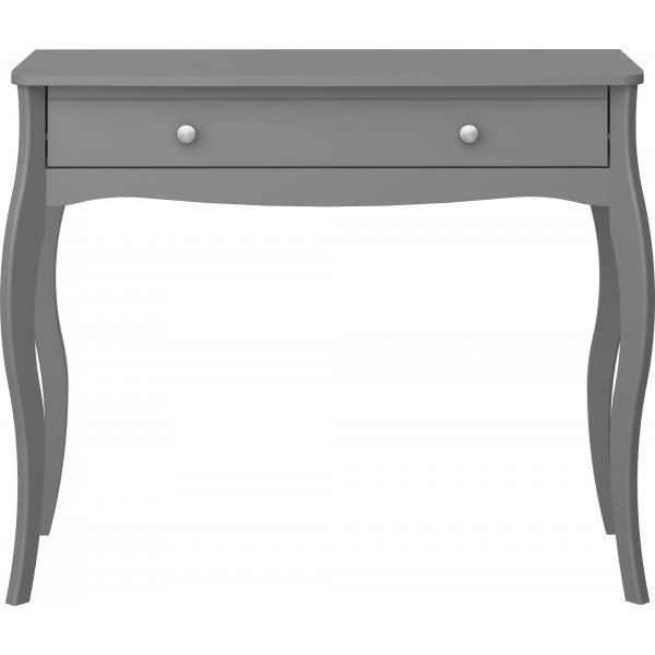 Table en relief baroque 100 x 40 cm - Gris