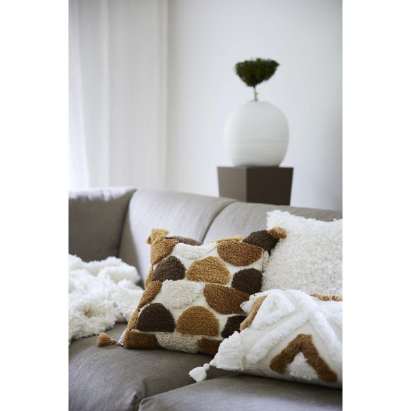 Bente kussenhoes 30 x 50 cm - Bruin