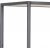 Seaford bokhylla 114x185 cm - Ek/svart