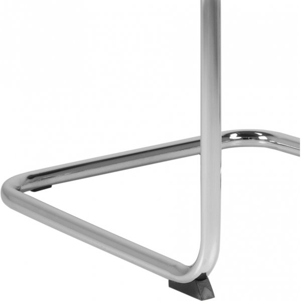 Chaise de salle à manger Moon - Bleu/chrome Chaise de salle à manger Moon - Bleu/chrome