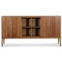 Nova sideboard med skjutdrrar - Valnt