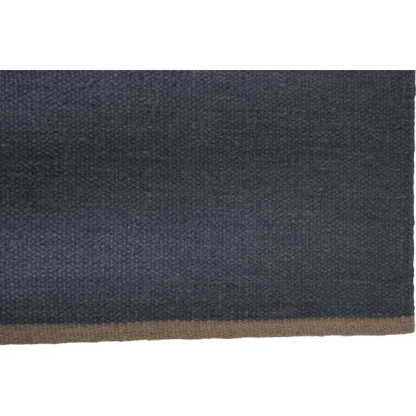 Ryder wollen vloerkleed - Blauwe wol Ryder wollen vloerkleed - Blauwe wol