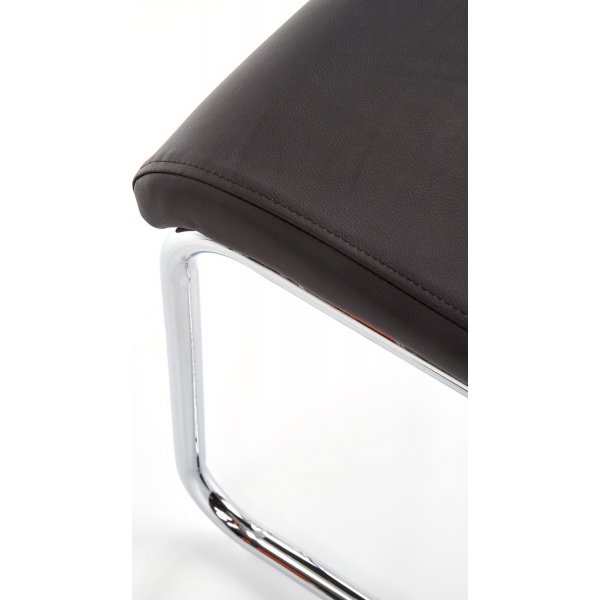 Chaise Annmarie - Noir/chrome Chaise Annmarie - Noir/chrome