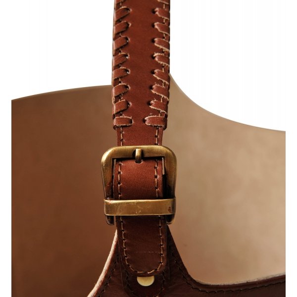 Panier à bûches Milan - Marron Panier à bûches Milan - Marron