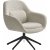 Fauteuil Raton - Blanc cass/noir