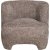 Fauteuil Nazare marron