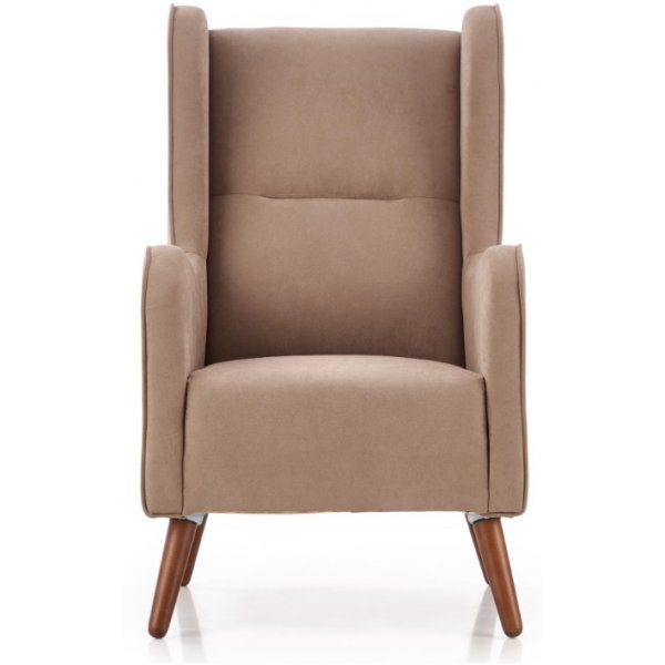 Linsey öronlappsfåtölj - Beige (tyg) Linsey öronlappsfåtölj - Beige (tyg)