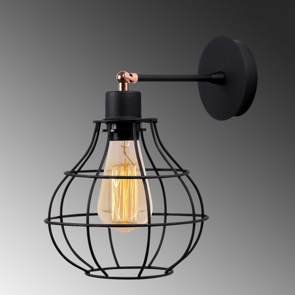 Fellini vgglampa 873 - Svart