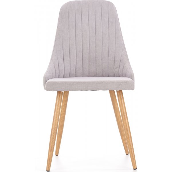 Stoel Jeremy - Greige & Eiken look Stoel Jeremy - Greige & Eiken look