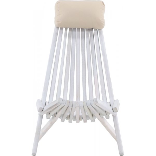 Asta loungestoel - Wit