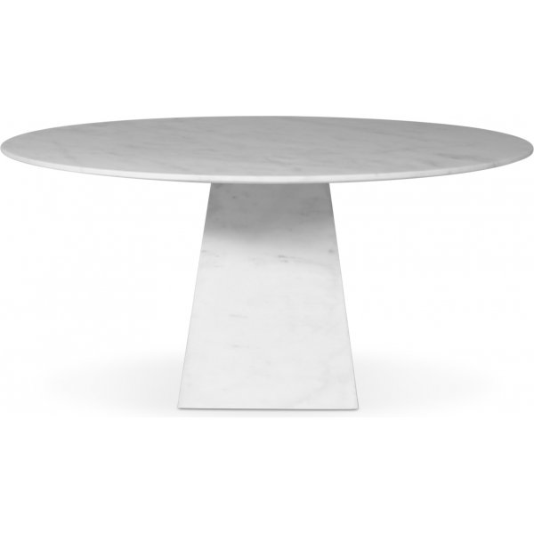 Pegani runt matbord i vit marmor - D145 cm