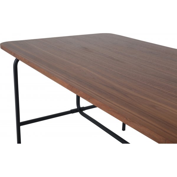 Kotte matbord 200 cm - Svart/valnöt Kotte matbord 200 cm - Svart/valnöt