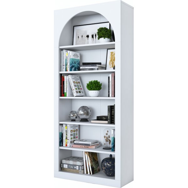 Hector bokhylla - Vit