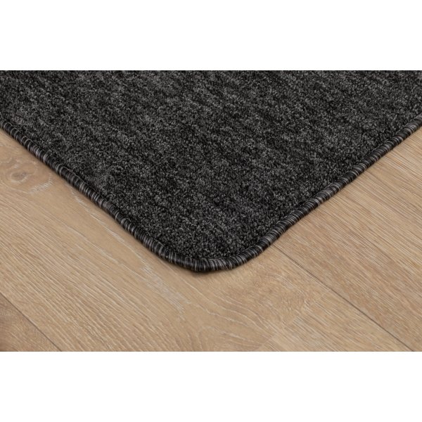 Porto platgeweven vloerkleed Antraciet