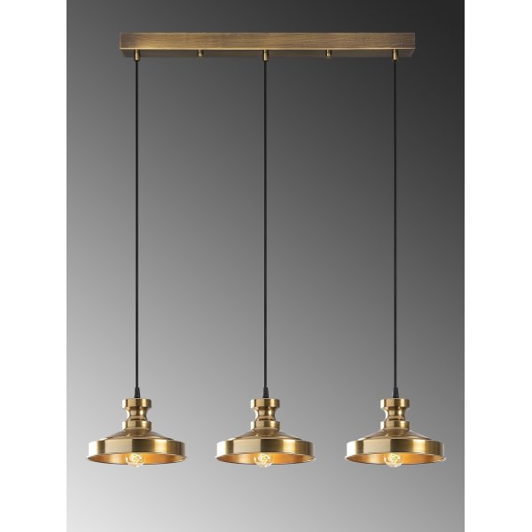 Plafonnier Berkeley 182-S1 - Laiton Plafonnier Berkeley 182-S1 - Laiton