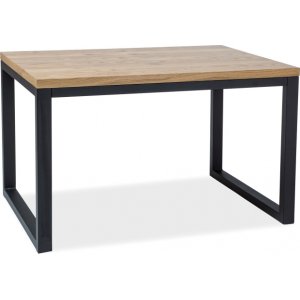 Maleah matbord 120 cm - Ek/svart