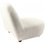Fauteuil Boogi en Boucle / Teddy blanc cass�