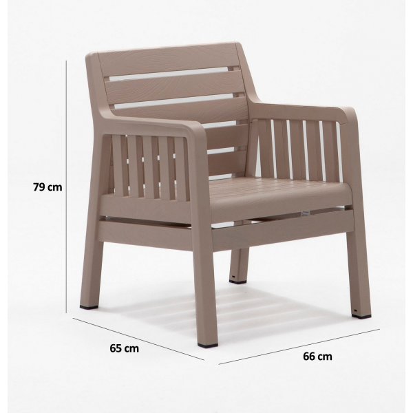 Groupe lounge Lara - Cappuccino Groupe lounge Lara - Cappuccino