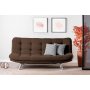 Misa 3-sits b�ddsoffa - Brun