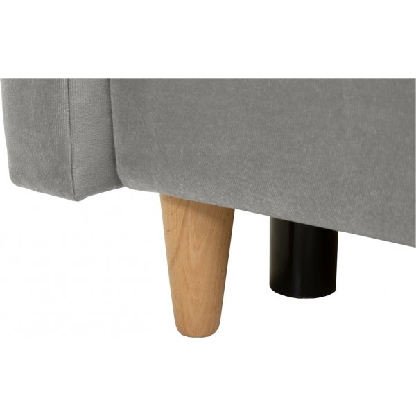 Sigma 3-sits bäddsoffa - Grå Sigma 3-sits bäddsoffa - Grå