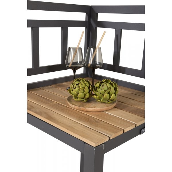 Mexico utekök 60 x 127 x 60 cm - Svart/Natur Mexico utekök 60 x 127 x 60 cm - Svart/Natur