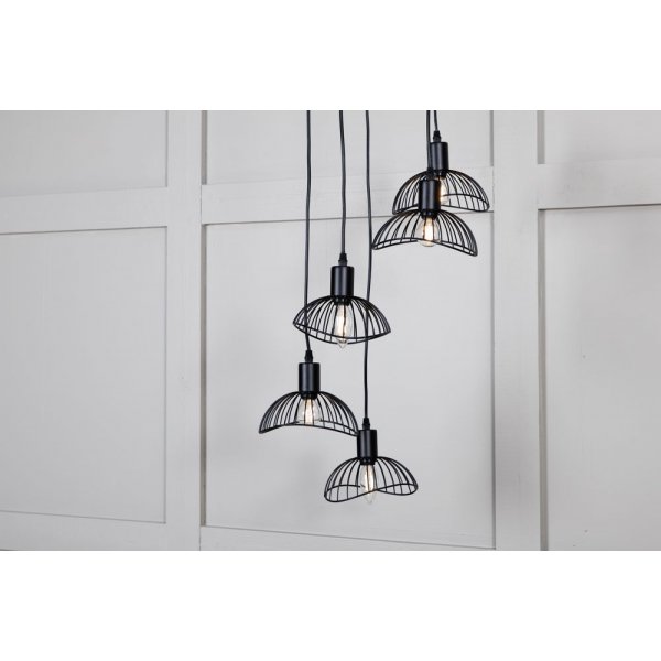 Nätthult taklampa 5 - Svart Nätthult taklampa 5 - Svart