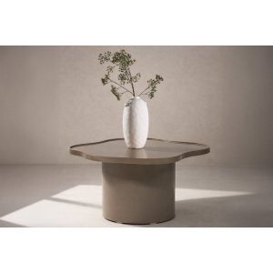 Soffbord Ilse �90 cm - glossy brun