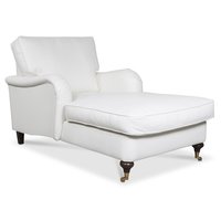 Howard Watford Deluxe Divanfåtölj - Vitt PU Howard Watford Deluxe Divanfåtölj - Vitt PU
