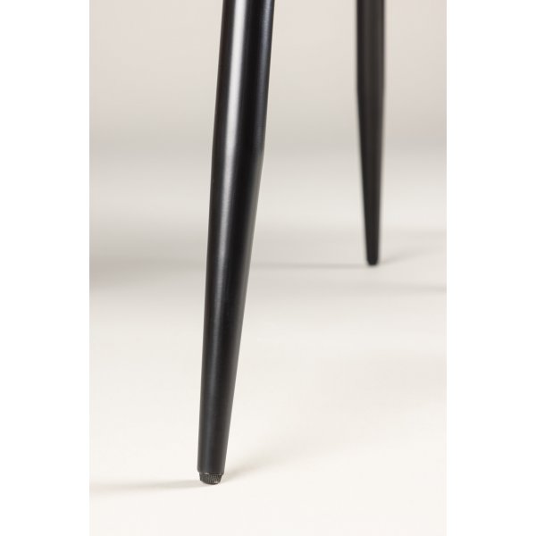 Polar matbord 75 x 75 cm - Svart