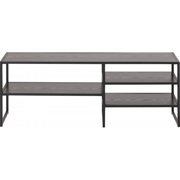 Banc multimédia Seaford 120 cm - Noir Banc multimédia Seaford 120 cm - Noir