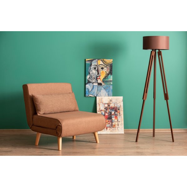 Fauteuil lit Folde - Marron Fauteuil lit Folde - Marron