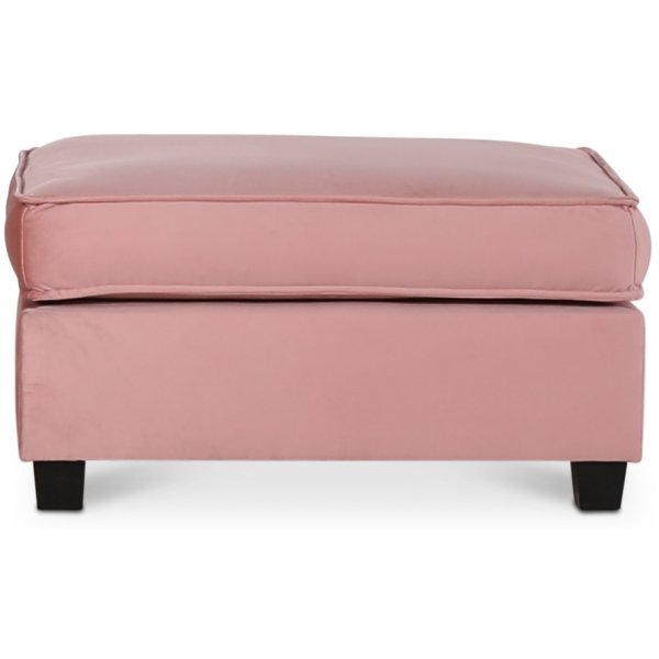 Adore lounge fotpall - Dusty pink (Sammet) Adore lounge fotpall - Dusty pink (Sammet)