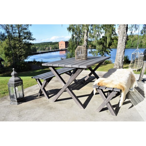 Scottsdale sittbnk 140 cm - Shabby Chic Gr