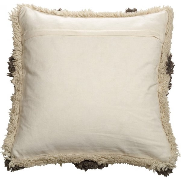 Housse de coussin Ellora 50 x 50 cm - Naturel/Marron Housse de coussin Ellora 50 x 50 cm - Naturel/Marron