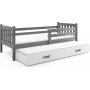 Carino juniorsng med extrabdd 80 x 190 cm - Valfri frg