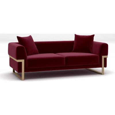 Magenta 2-sits soffa - Röd