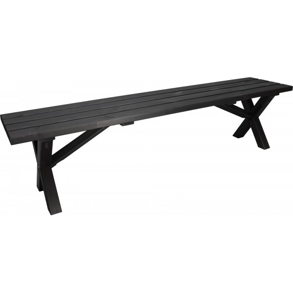 Scottsdale zitbank 180 cm - Zwart Scottsdale zitbank 180 cm - Zwart