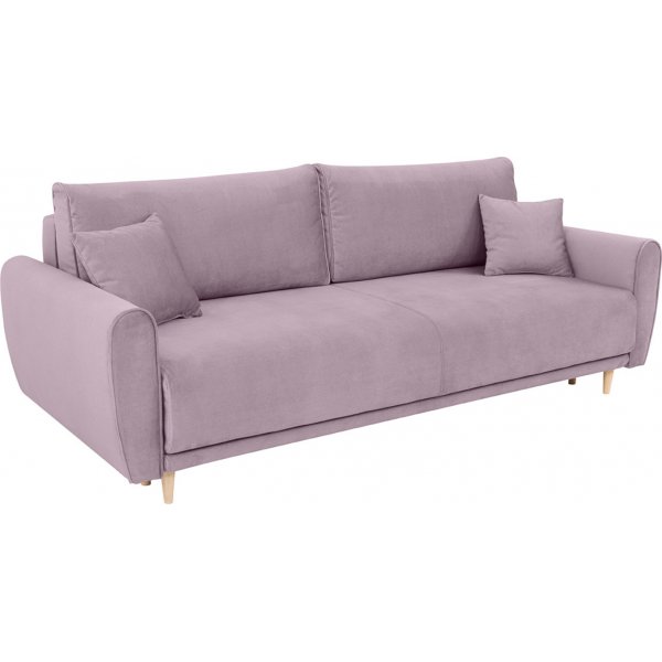 Manila 3-sits bddsoffa - Lila