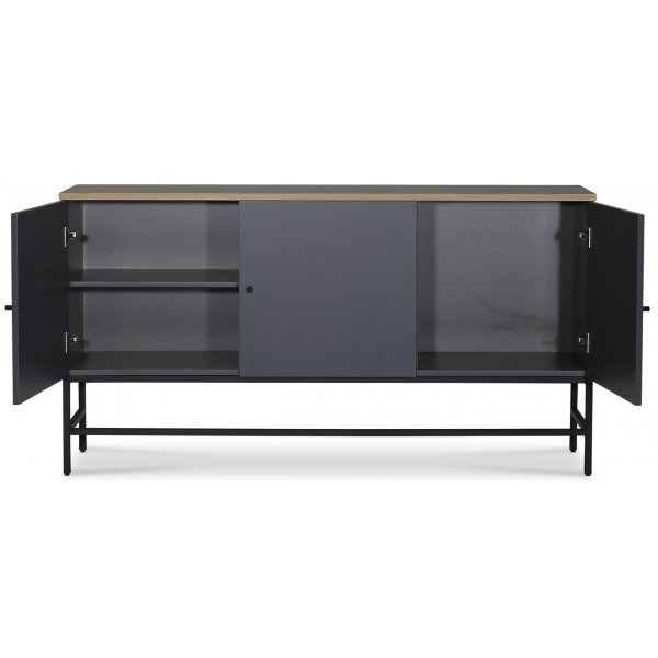 Edge sideboard - Grå högtryckslaminat (HPL) Edge sideboard - Grå högtryckslaminat (HPL)