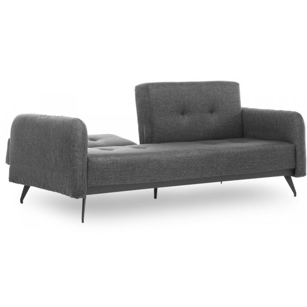 Sandbäck 2-sits bäddsoffa - Antracit/svart Sandbäck 2-sits bäddsoffa - Antracit/svart