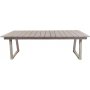 Salt matbord i gr teak - 240x100 cm